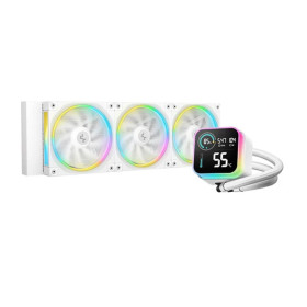 DEEPCOOL RAFF. LIQUIDO LQ360 ARGB BIANCO DISPLAY