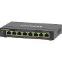 NETGEAR Switch Plus 8 Porte PoE Gigabit Ethernet (GS308EP) - con 8 x PoE+ @ 62W, Desktop/su Parete