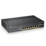 Nebulaflex switch web managed 8 porte gigabit poe