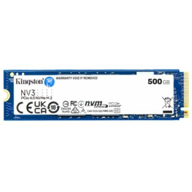 SSD M.2(2280) NVME 500GB PCIE4.0X4 KINGSTON SNV3S/500G READ:5000MB/S-WRITE:3000MB/S