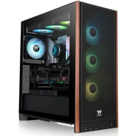 THERMALTAKE CASE M.TOWER S370 WS TG 4CR120 FAN PWM INSERTI IN LEGNO