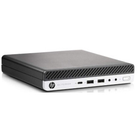MINI HP elitedesk 800G3 Core i5-7400T 16Gb ram256 gb ssd nvme 6x Usb Wifi, doppia D port e vga W11PRO