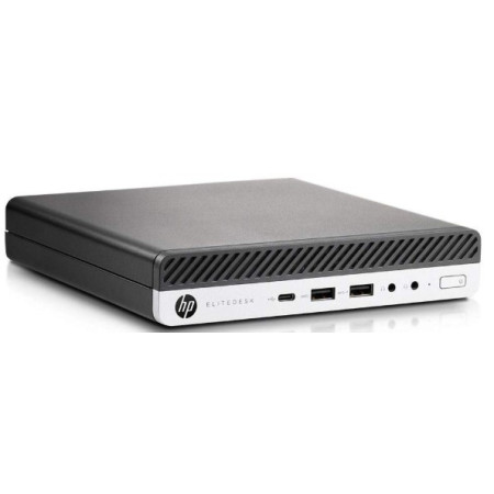 MINI HP elitedesk 800G3 Core i5-7400T 16Gb ram256 gb ssd nvme 6x Usb Wifi, doppia D port e vga W11PRO