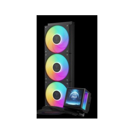 GAMDIAS DISSIP LIQUIDO CHIONE P5-360 3xFAN ARGB 3.4'' LCD 480480 DISPLAY