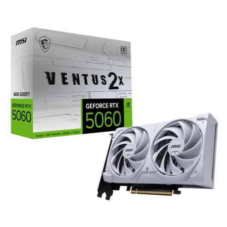 MSI GEFORCE RTX 5060 8G VENTUS 2X OC WHITE
