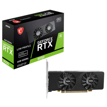 MSI GEFORCE RTX 3050 LP E 6G OC