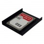 STAFFA/BRACKET PER 1 SSD/HD DA 2.5" A 3.5" METALLO ATLANTIS A06-BRA110 - INCL.KIT DI FISSAGGIO - GARANZIA 2 ANNI