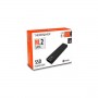 BOX EST.X SSD ATLANTIS  DI TIPO M2.SATA CONN.TYPE_C USB3.1 - ALLUMINIO NERO