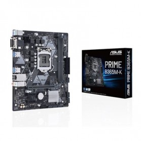 ASUS PRIME B365M-K B365 LGA1151 2XDDR4DC-2666 VGA DSUB DVI-D 1XPCIE3.0X16 6XSATA3R M.2 GBLAN USB3.1 MATX