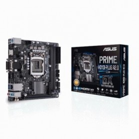 ASUS PRIME H310I-PLUS R2.0-CSM MINIITX 1151 2XDDR4 DC-2666 VGA 1XPCIE3.0X16 DSUB DVI-D 4XSATA3 4XUSB3.1