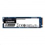 SSD M.2(2280) 250Gb A2000 Kingston PCIe per NVMe Gen 3.0 x 4 linee Velocità in lettura 2200MB/s e 2000MB/s in scrittura