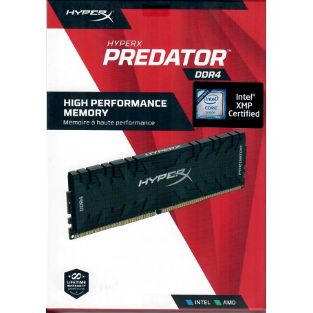 DDR4 16 GB 2 x 8 GB  3000 MHz HyperX Predator RGB (Compatibile Xtreme Memory Profile)