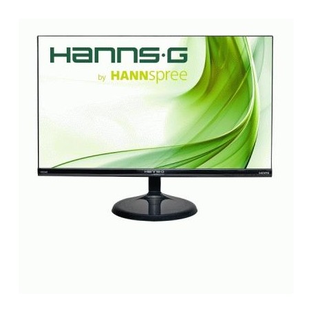 MONITOR HANNSG LCD IPS HS LED 23.6" WIDE FRAMELESS HS246HFB 7MS MM 0.271 FHD 1920X1080 1000:1 GLOSSY BLACK VGA HDMI
