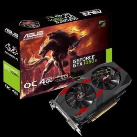 ASUS nVIDIA GTX 1050 4 Gb DDR5 128BIT CERBERUS  PCIE3.0 7680X4320 DVI-D HDMI DP HDCP OPENGL4.5 2SLOT