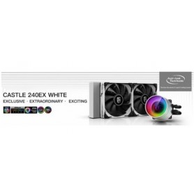 DEEPCOOL RAFF. LIQUIDO CASTLE 240EX WHITE DP-GS-H12WCSL240EXWH