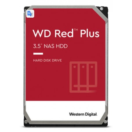 HARD DISK SATA3 3.5" 6TB 3,5" 5.4K SATA 256MB CACHE RED PLUS 7200RPM SATA 6GB/S 256MB CACHE