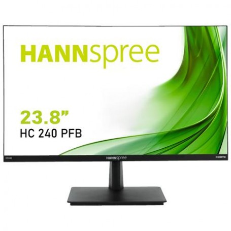 Hannspree HC 240 PFB, 60,5 cm (23.8"), 1920 x 1080 Pixel, Full HD, LED, 5 ms, Nero