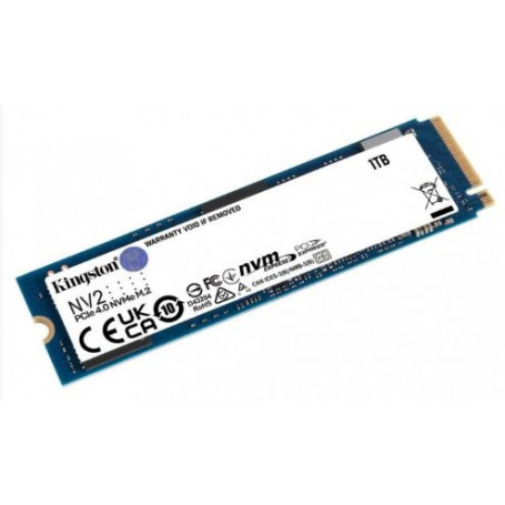 SSD M.2(2280) NVME 1TB Kingston NV2 NVMe PCIe 4.0 M.2 Read/Write 3500/2100 Mbps