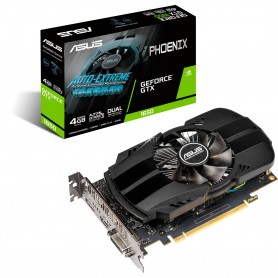 ASUS nVIDIA GTX 1650 4Gb DDR5 128BIT PCIE3.0 DVI-D HDMI DP HDCP 7680X4320 2 SLOT