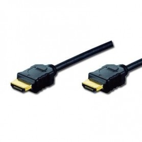 Cavo Monitor HDMI 1.4 3D DIGITUS HIGH SPEED TRIPLA SCHERMATURA M-M 3MT NERO