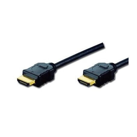 Cavo Monitor HDMI 1.4 3D DIGITUS HIGH SPEED TRIPLA SCHERMATURA M-M 3MT NERO