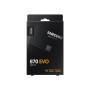 SSD 2.5" 250GB SATA3 SAMSUNG MZ-77E250B SSD870 EVO READ:512MB/S-WRITE:520MB/S