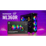 Cooler Master MasterLiquid ML360R RGB raffredamento dell'acqua e freon Processore