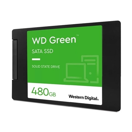 SSD 2.5" 480GB WD GREEN SATA3 READ:540MB/S-WRITE:465MB/S