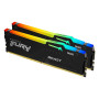DDR5 32GB 2 x 16 GB  Kingston Technology FURY Beast RGB memory module 6000 MHz