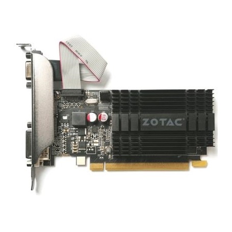 ZOTAC NVIDIA GT 710 2Gb DDR3 PCIE2.0 64BIT DVI HDMI VGA DIRECTX12 OPENGL4.5 GARANZIA 2+3 ANNI