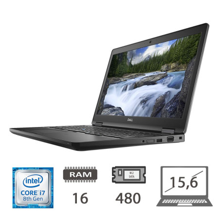 DELL 5591 i7-8850H/RAM 16 Gb /M2SATA480 Gb /15.6"/Nvidia GeForce MX130 2Gb/W11Pro