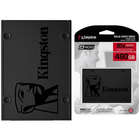 SSD-SOLID STATE DISK 2.5" 480GB SATA3 KINGSTON READ:550MB/S-WRITE:450MB/S