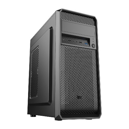 CABINET ITEK PRIME DARK - MIDDLE TOWER, ATX, 2X5.25, 2X3.5, 1XUSB3.0 2XUSB2.0, 1X12CM FAN, ALIM 500W (ITOCPR10D)