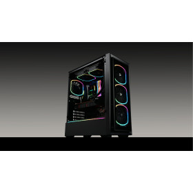 CASE STARRYFORT SF30 MID.T 4*SQUARGB + STRISCIA LED RGB + HUB RGB