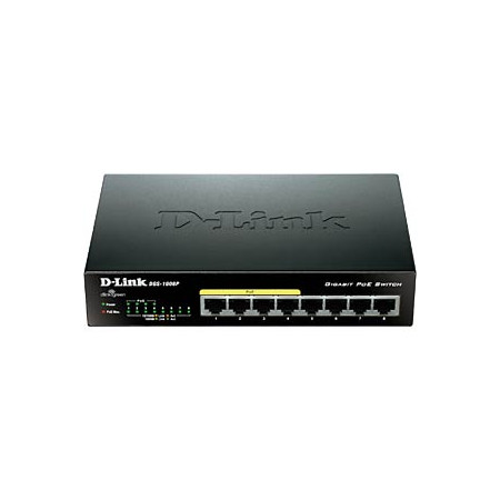 D-LINK 8 P Port Gigabyte PoE Desktop Switch