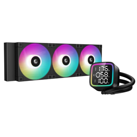 DEEPCOOL RAFF. CPU LIQUIDO LD360 LED RGB DISPLAYR-LD360-BKMSN-G-1