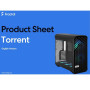 FRACTAL CASE MID TOWER TORRENT BLACK TG DARK TINT