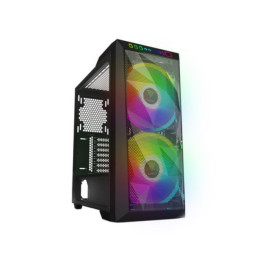 GAMDIAS CASE APOLLO M1 MID TOWER 2 RGB FAN VETRO TEMPERATO