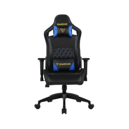 GAMDIAS SEDIA GAMING ccc BB NERA/BLU VINYLPELLE MULTI-REGOLAZIONI