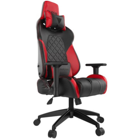 GAMDIAS SEDIE GAMING ACHILLES E1 NERA / ROSSA RGB COMFORT