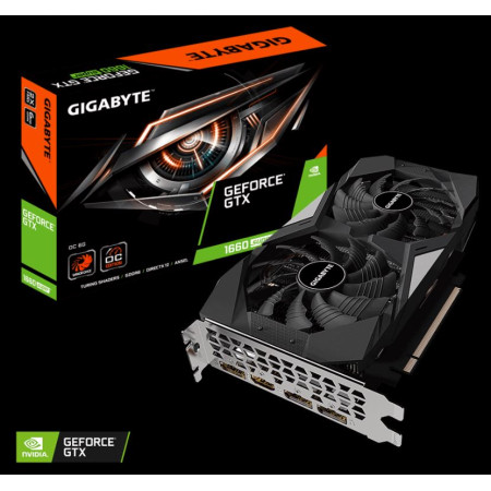 Gigabyte Geforce GTX N1660  6Gb DDR6 OC