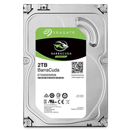 HARD DISK SATA3 3.5" 2000GB(2TB) SEAGATE ST2000DM008 BARRACUDA 7200RPM CACHE 256MB