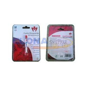 KIT PASTA Termoconduttiva PER CPU E VENTOLE DA GR.1 CON PALETTA PER L UTILIZZO