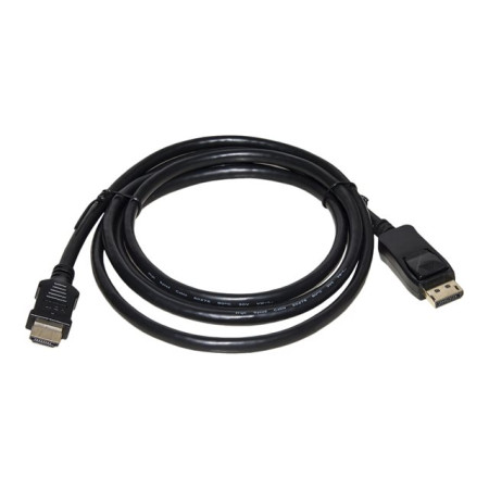Link - Cavo video - DisplayPort (M) bloccaggio a HDMI (M) - 1.8 m - supporto 4K
