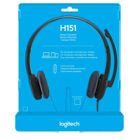 LOGITECH - Cuffie con microfono - H151