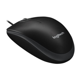LOGITECH MOUSE LOGITECH OEM B100 OPTICAL BLACK USB
