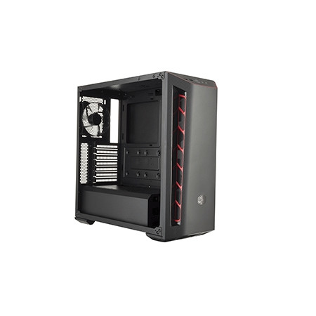 MIDI TOWER COOLER MASTER  MASTERBOX MB510L RED 7SLOT 2X3.5 4X2.5 2XUSB3.0 NO ALIM WINDOWED