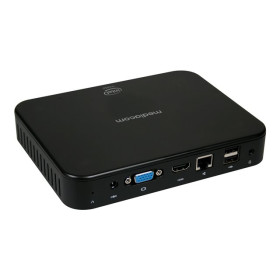 MiniPC 101 Celeron N3350 / 1.1 GHz - RAM 4 GB - flash 64 GB - HD Graphics - GigE - WLAN: Bluetooth 4.0, Wi-Fi - Windows 10 64-b