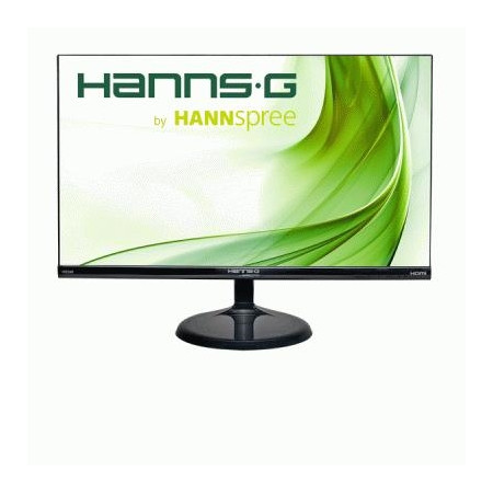 MONITOR HANNSG LCD IPS HS LED 23.6" WIDE FRAMELESS HS246HFB 7MS MM 0.271 FullHD 1920X1080 1000:1 GLOSSY BLACK VGA HDMI
