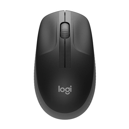 MOUSE LOGITECH RETAIL M190 FULL SIZE WIRELESS USB 3 TASTI OTTICO 1000DPI NERO